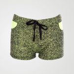 Image 1 of Girls Speck Print Hot Pants Shorts of color Mint from Noroze