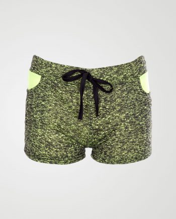 Image 1 of Girls Speck Print Hot Pants Shorts of color Mint from Noroze
