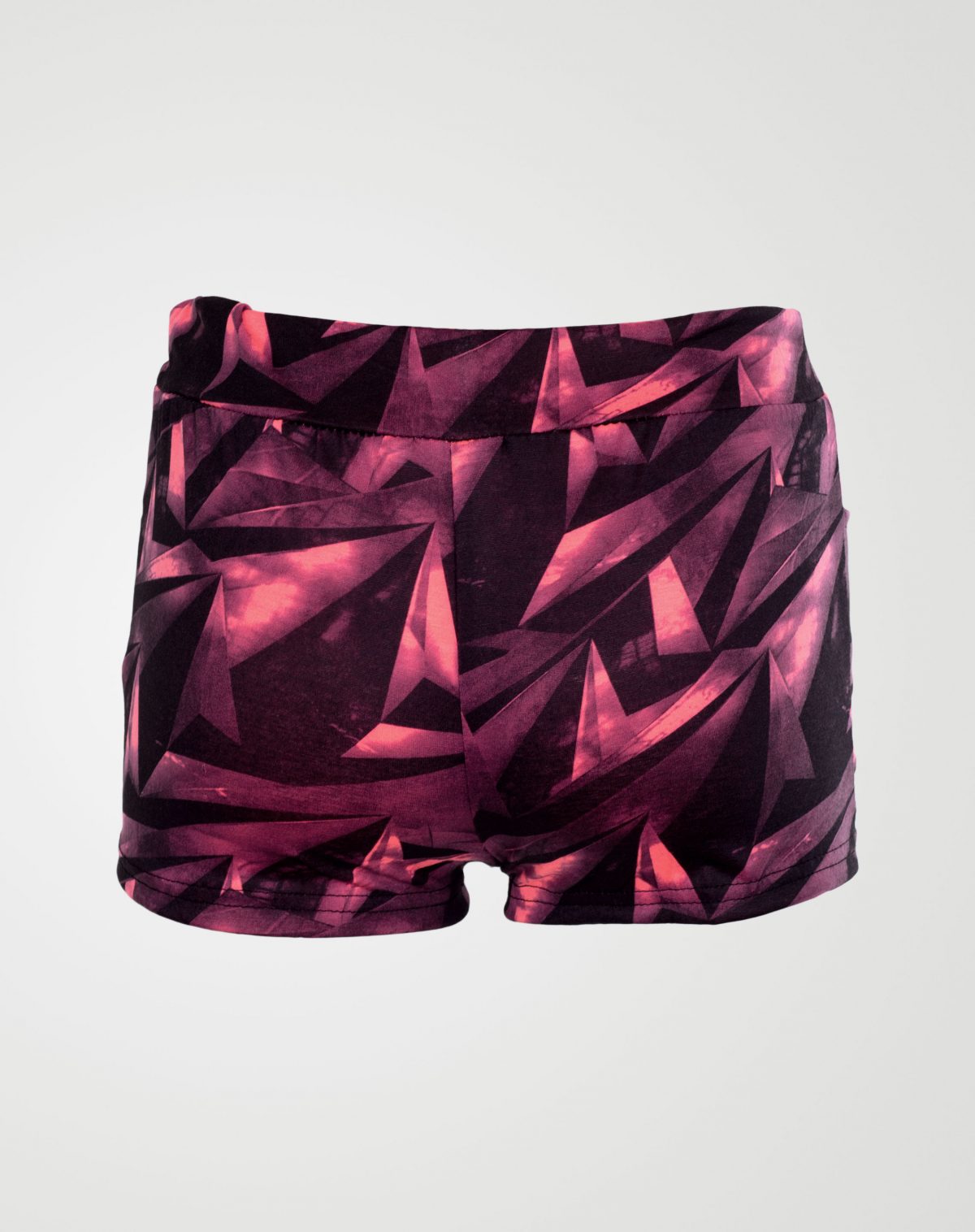 Image 3 of Girls Geo Print Hot Pants Shorts of color Mint from Noroze