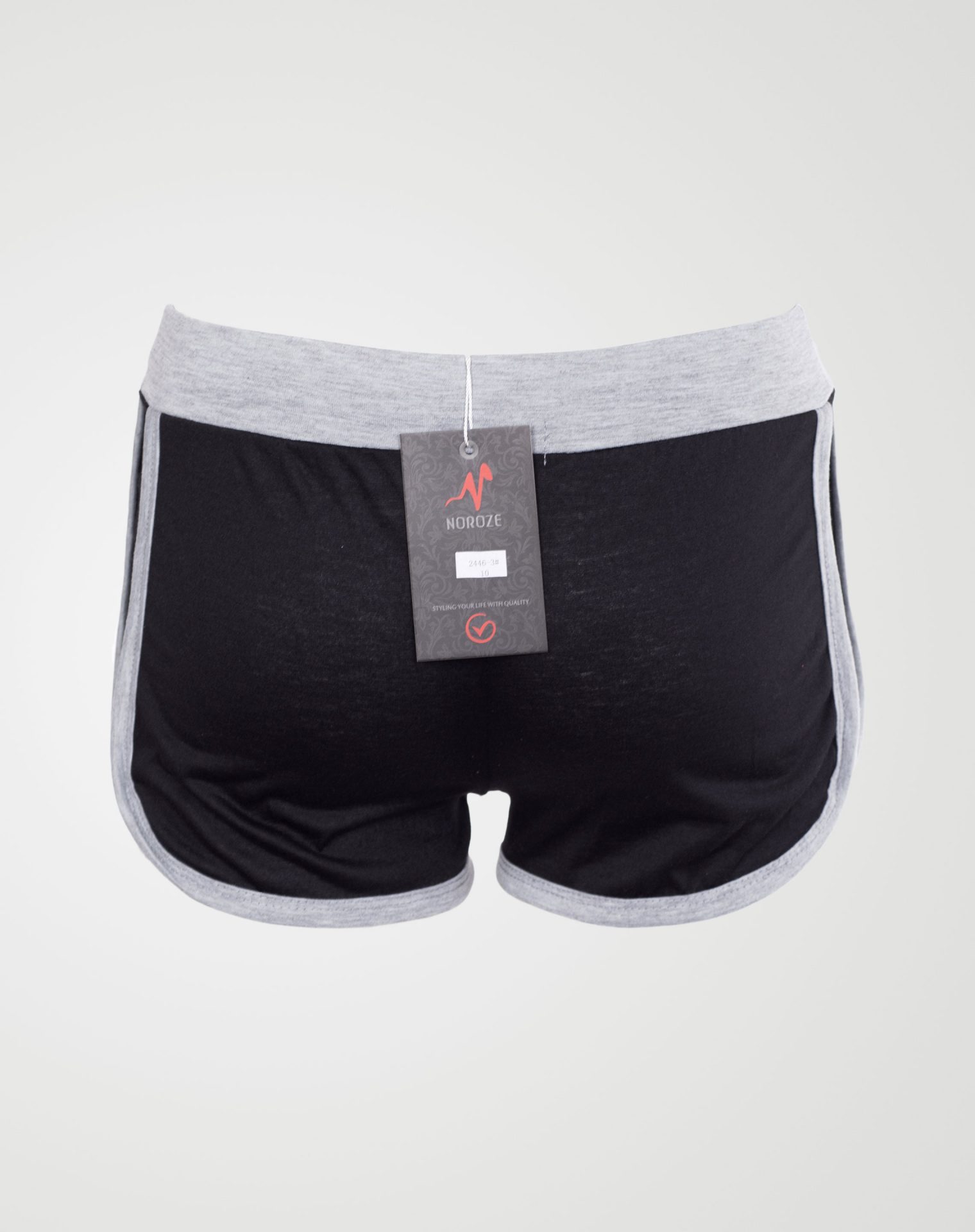 Image 3 of Girls BRKLYN Printed Shorts color Black and sizes 7-8, 9-10, 11-12, 13 from Noroze
