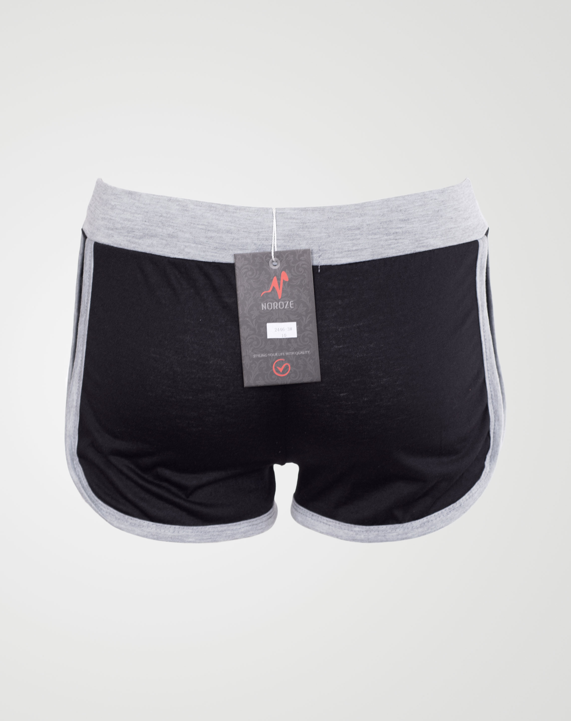 Image 3 of Girls BRKLYN Printed Shorts color Black and sizes 7-8, 9-10, 11-12, 13 from Noroze