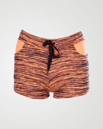 Image 1 of Blurry Pattern Hotpants in color Coral from Noroze