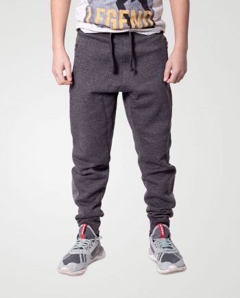 Image 1 of Boys Contrast Ankle Trouser color Charcoal and sizes 7-8, 9-10, 11-12, 13 from Noroze