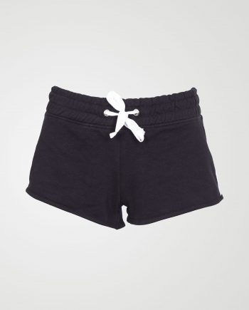 Image 1 of Womens Contrast Stripe Shorts Hot Pants color Black and sizes 8,10,12,14,16,18 from Noroze