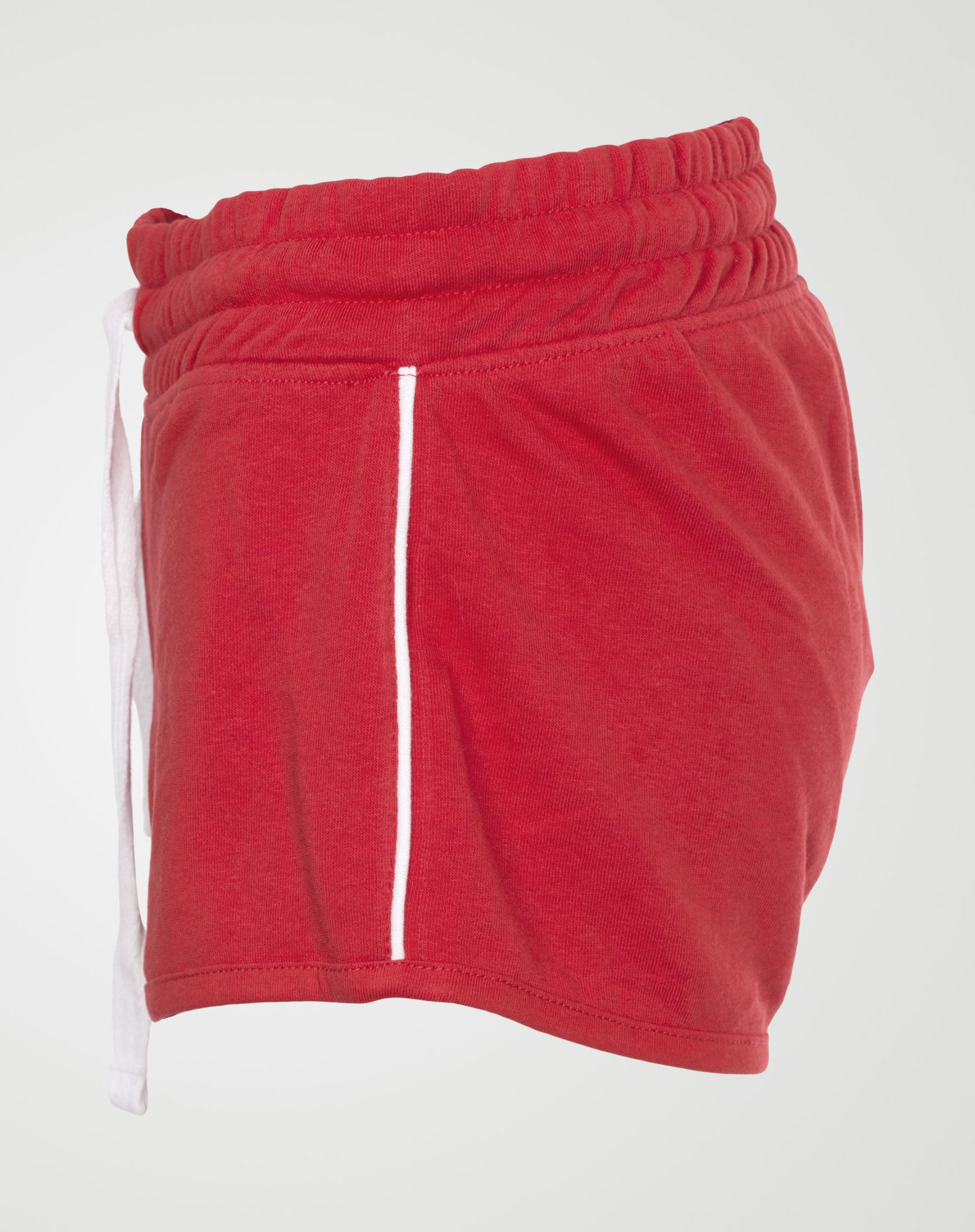 Image 3 of Womens Contrast Stripe Shorts Hot Pants color Red and sizes 8,10,12,14,16,18 from Noroze
