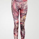 Image 1 of Girls Floral Print Leggings color Brown sizes 7-8 yrs, 9-10 yrs, 11-12 yrs, 13 yrs from Noroze