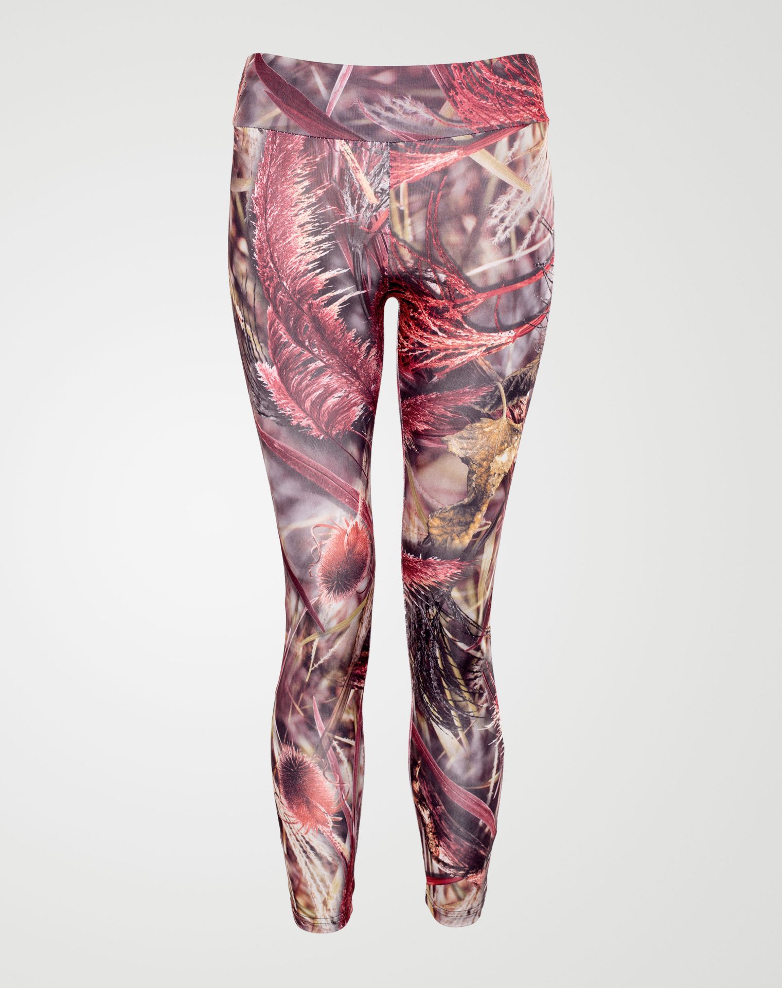 Image 1 of Girls Floral Print Leggings color Brown sizes 7-8 yrs, 9-10 yrs, 11-12 yrs, 13 yrs from Noroze