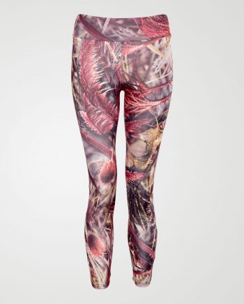 Image 1 of Girls Floral Print Leggings color Brown sizes 7-8 yrs, 9-10 yrs, 11-12 yrs, 13 yrs from Noroze