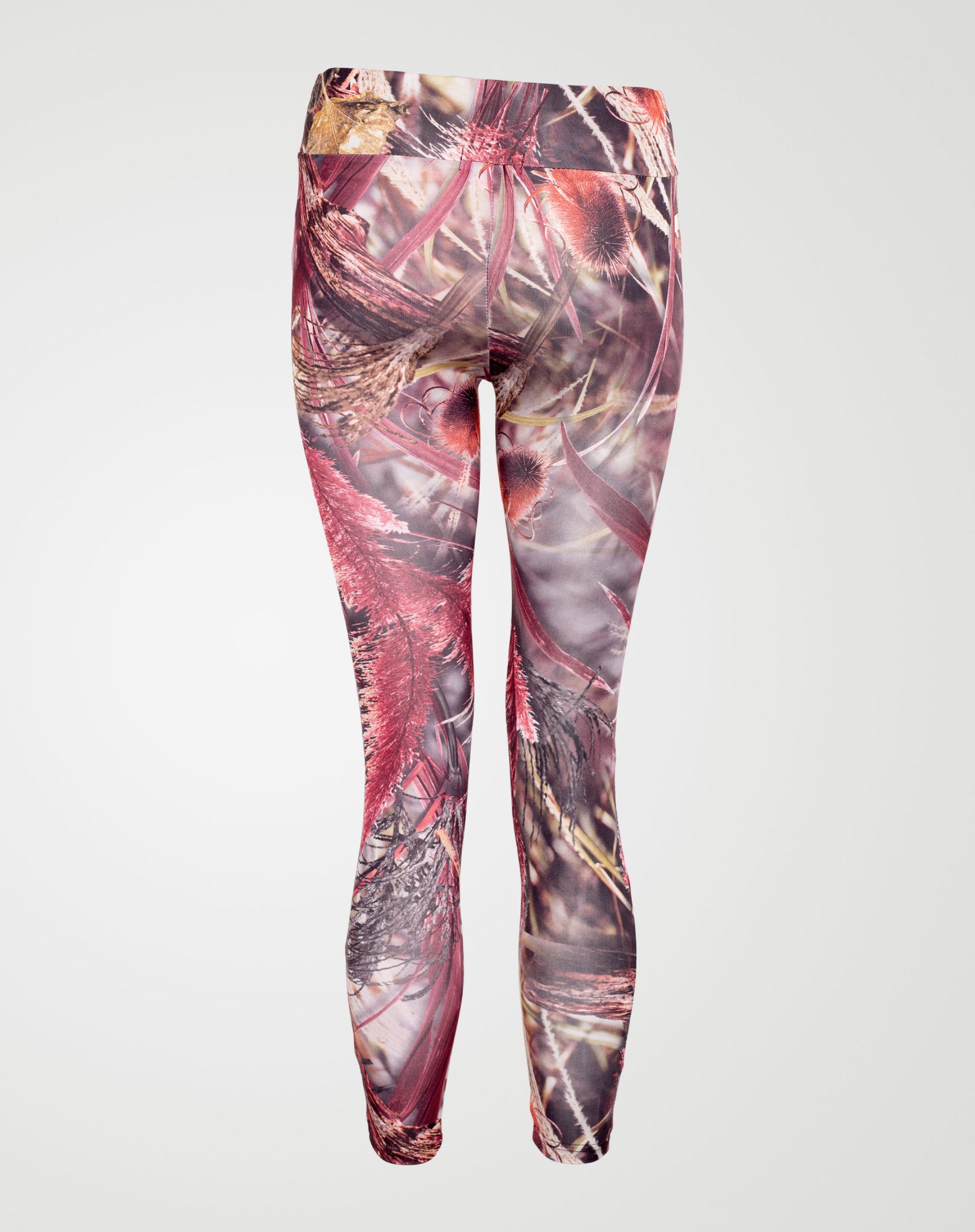 Image 3 of Girls Floral Print Leggings color Brown and sizes 7-8 yrs, 9-10 yrs, 11-12 yrs, 13 yrs from Noroze
