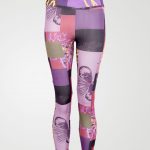 Image 1 of Girls Floral Print Leggings color Purple and sizes 7-8 yrs, 9-10 yrs, 11-12 yrs, 13 yrs from Noroze