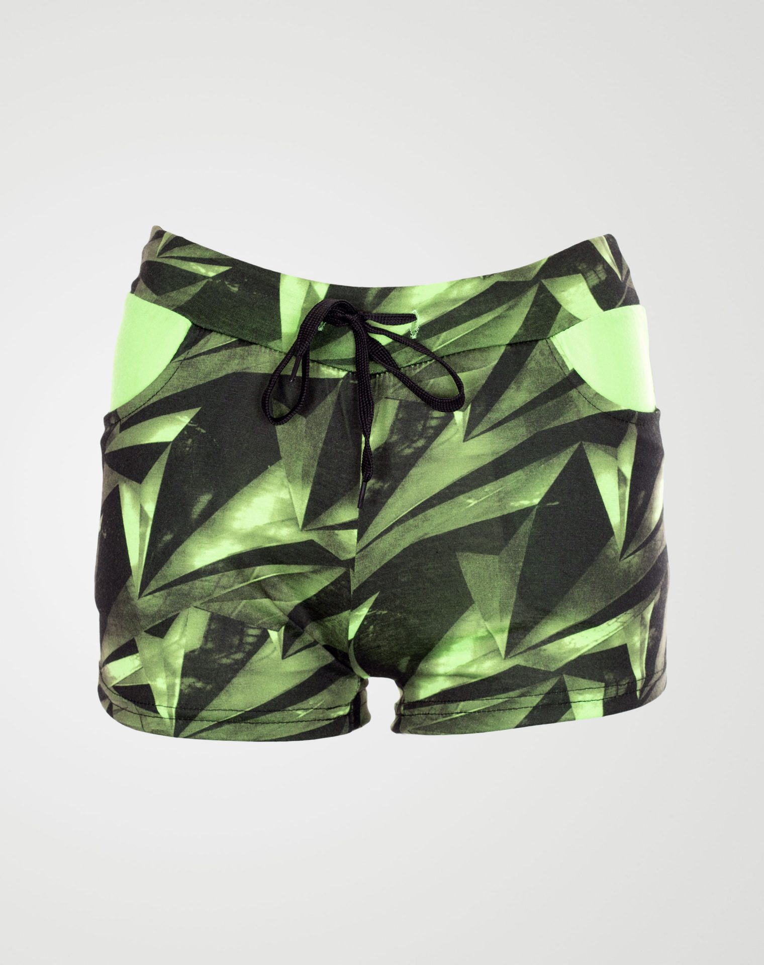 Image 1 of Geo Pattern Hotpants Mint From Noroze