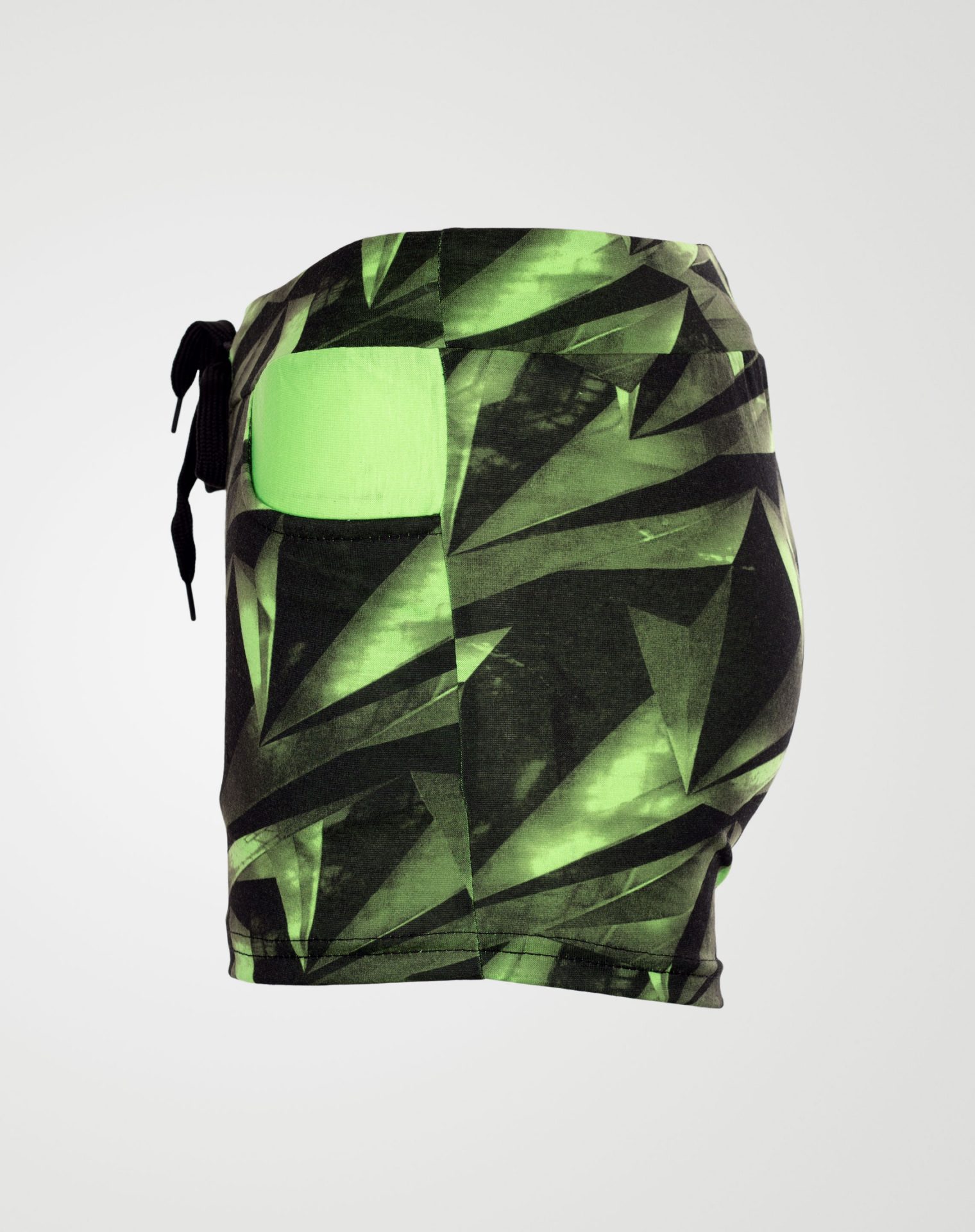 Image 2 of Geo Pattern Hotpants Mint From Noroze