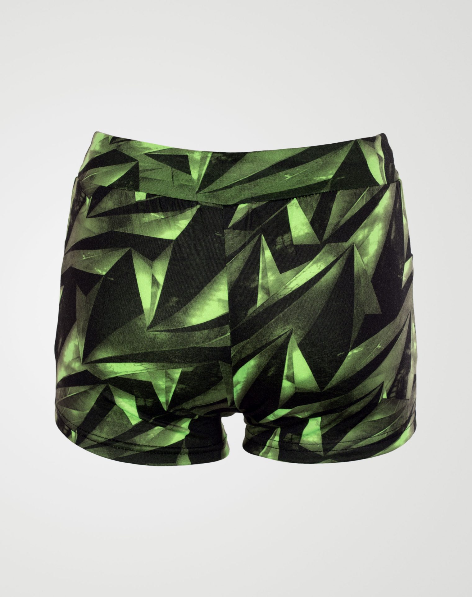 Image 3 of Geo Pattern Hotpants Mint From Noroze