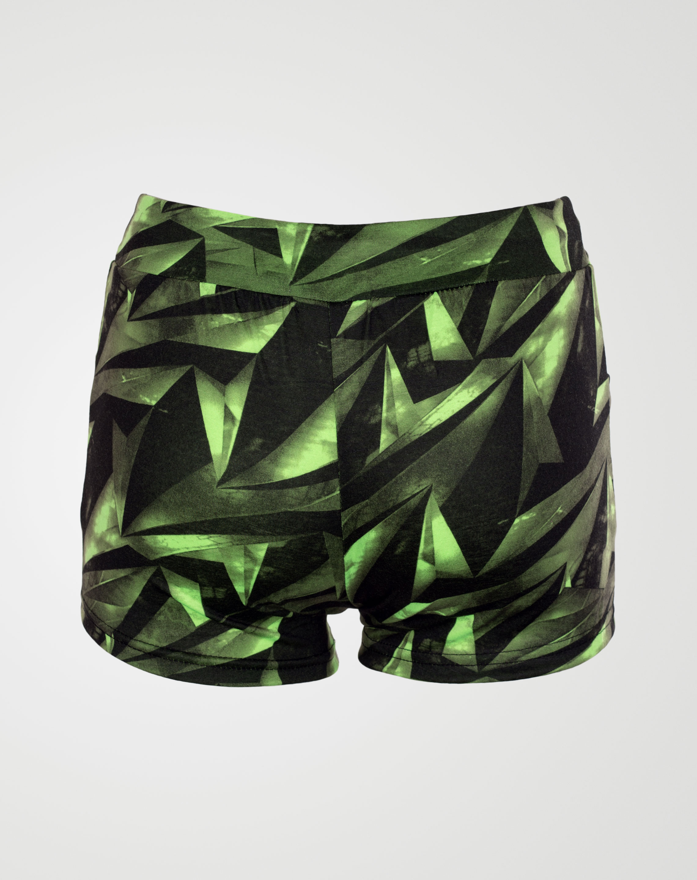 Image 3 of Geo Pattern Hotpants Mint From Noroze