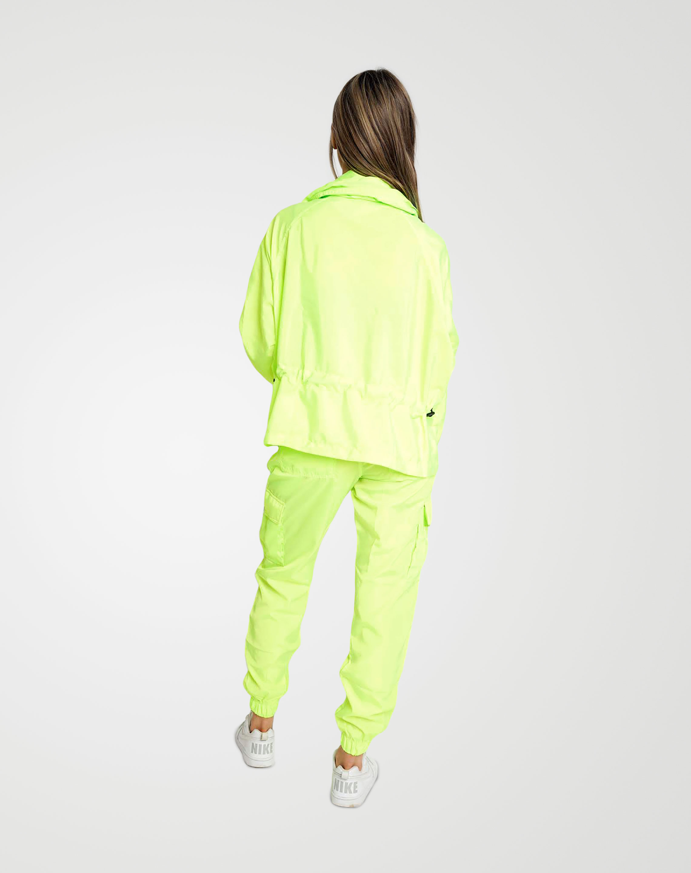 Image 4 of Womens Loose Light Raincoat Waterproof color Neon-Green and Sizes S/M, L/XL from Noroze