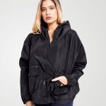 Image 1 of Womens Loose Light Waterproof Raincoat color Black and sizes S/M, L/XL from Noroze