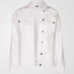 Image 1 of Womens Oversized Denim Jacket color White and sizes 8,10,12,14,16 from Noroze