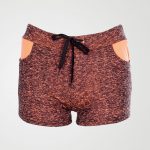 Image 1 of specky pattern hotpants Coral color from Noroze