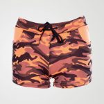 Image 1 of Camo Pattren Hotpants Coral from Noroze
