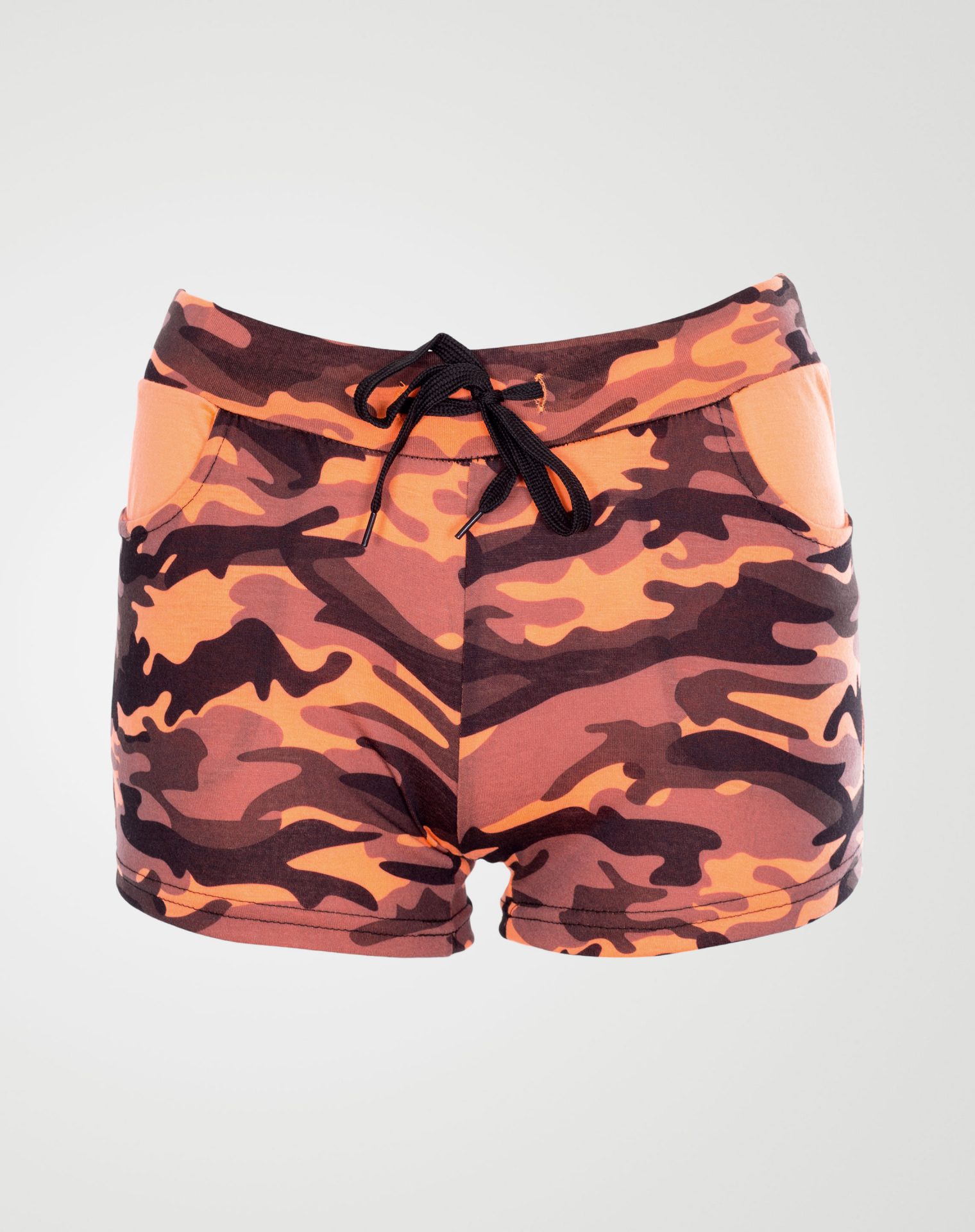 Image 1 of Camo Pattren Hotpants Coral from Noroze