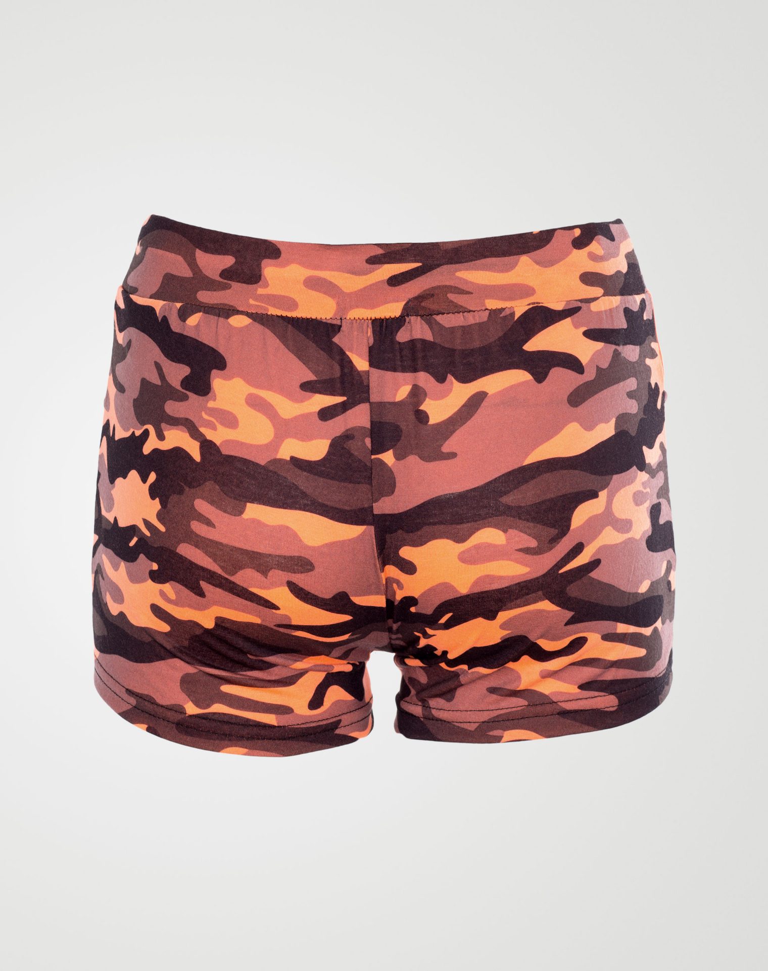 Image 3 of Camo Pattren Hotpants Coral from Noroze