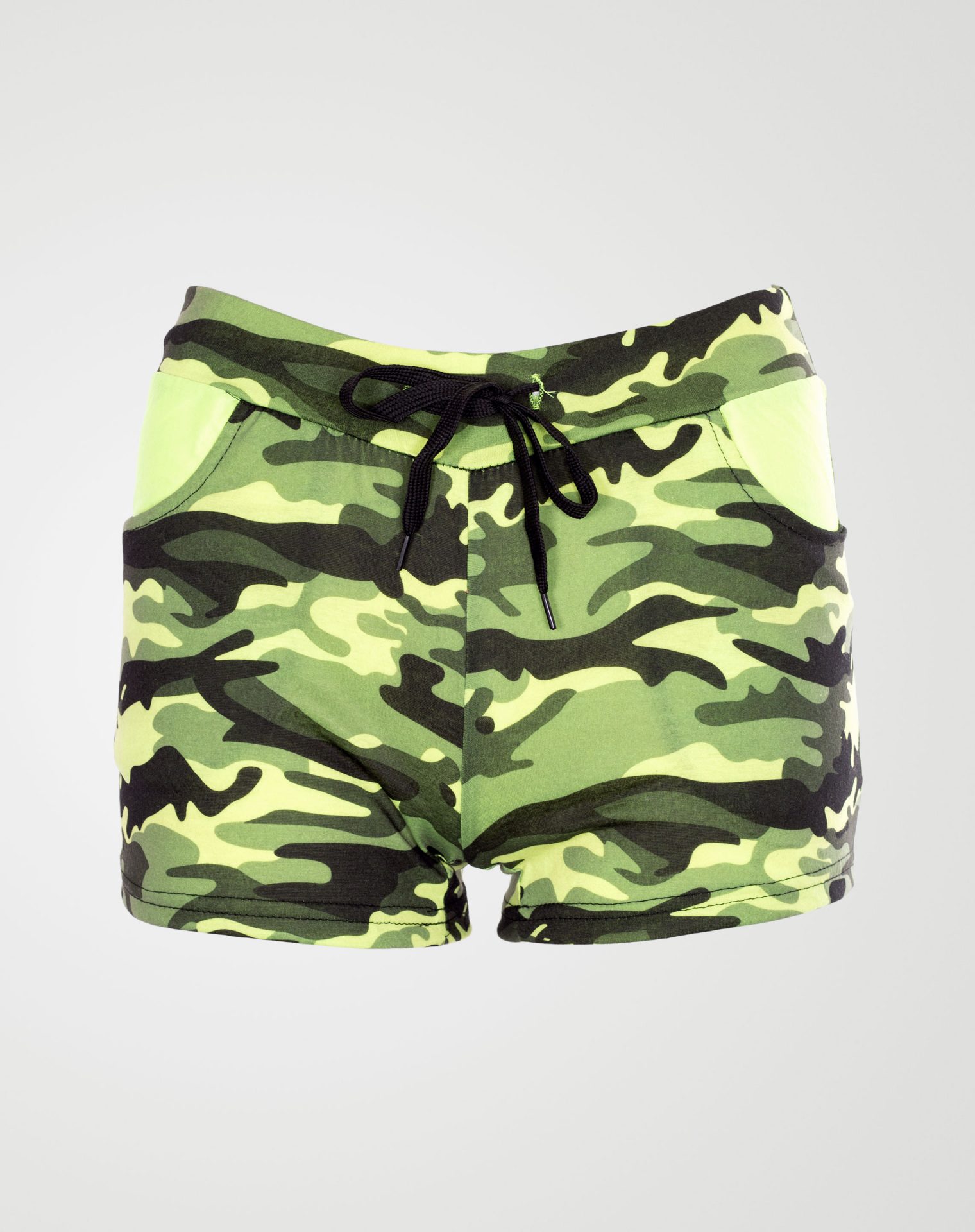 Image 1 of Camo Pattren Hotpants Mint from Noroze