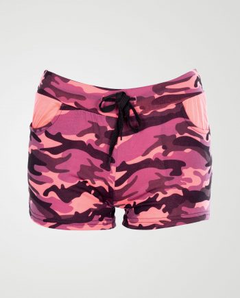 Image 1 of Camo Pattren Hotpants Pink from Noroze