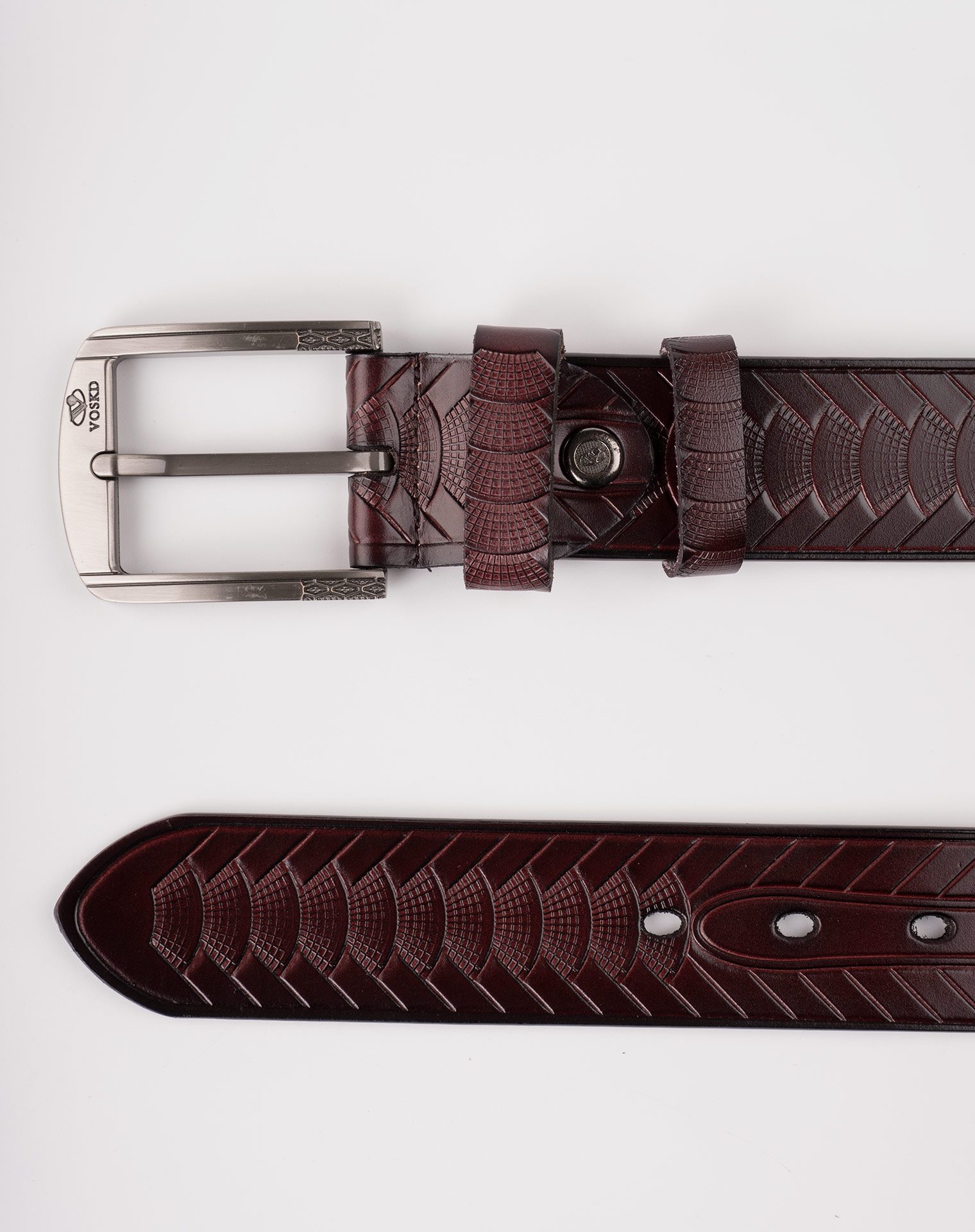 Image 7 of Mens Animal Patterned Leather Belt of color Coffee from Noroze
