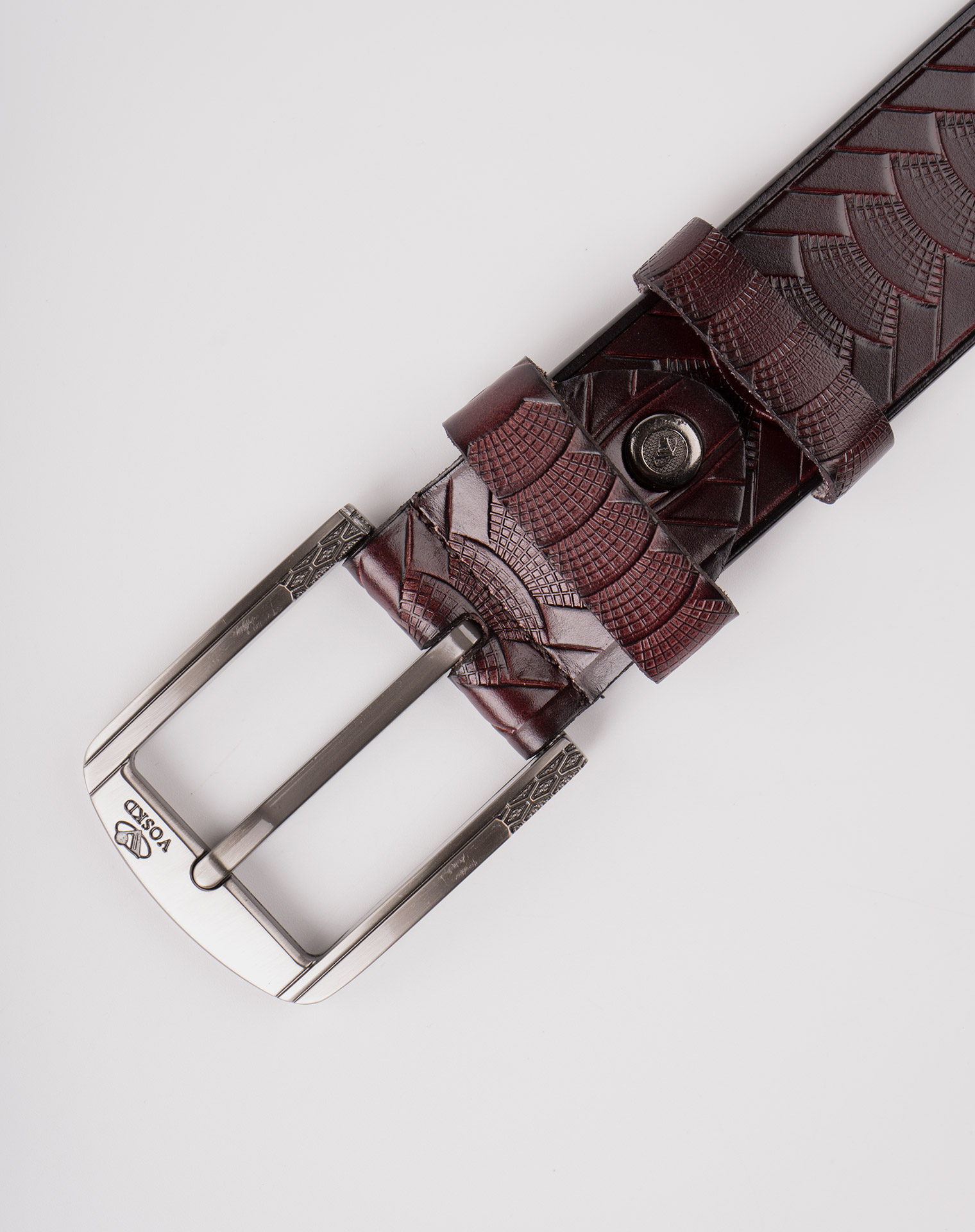 Image 8 of Mens Animal Patterned Leather Belt of color Coffee from Noroze