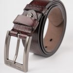 Image 1 of Mens Leather Belts of color Coffee from Noroze Brand
