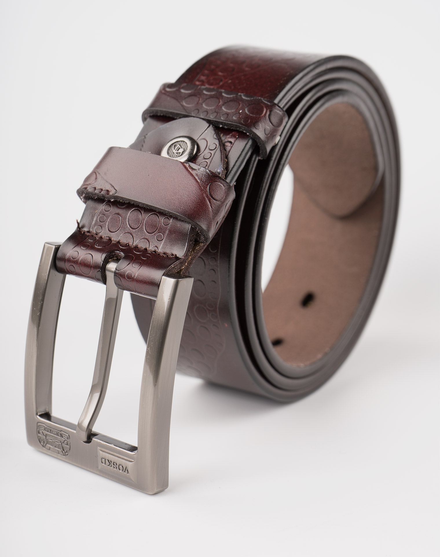 Image 1 of Mens Leather Belts of color Coffee from Noroze Brand