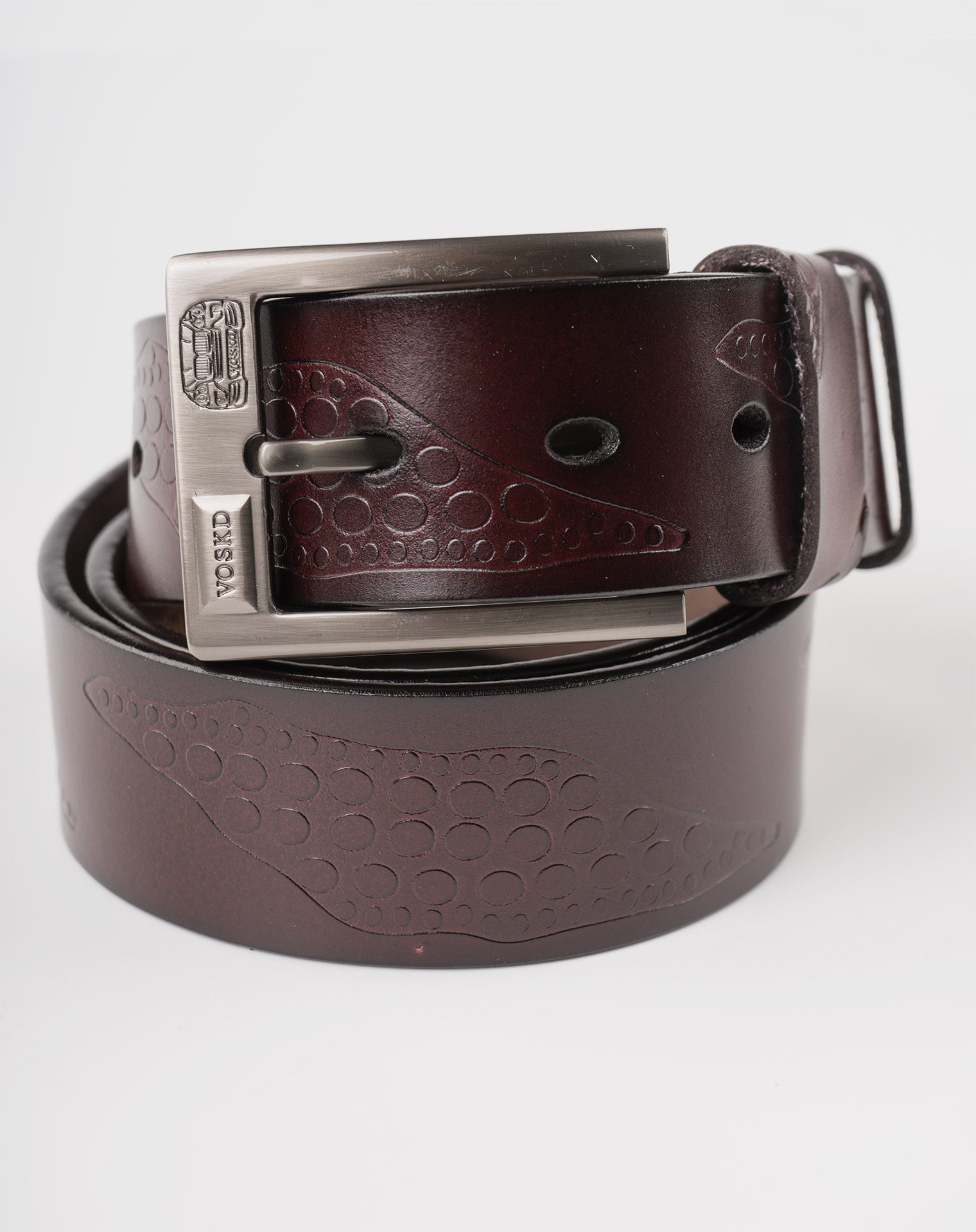 Image 3 of Mens Leather Belts of color Coffee from Noroze Brand