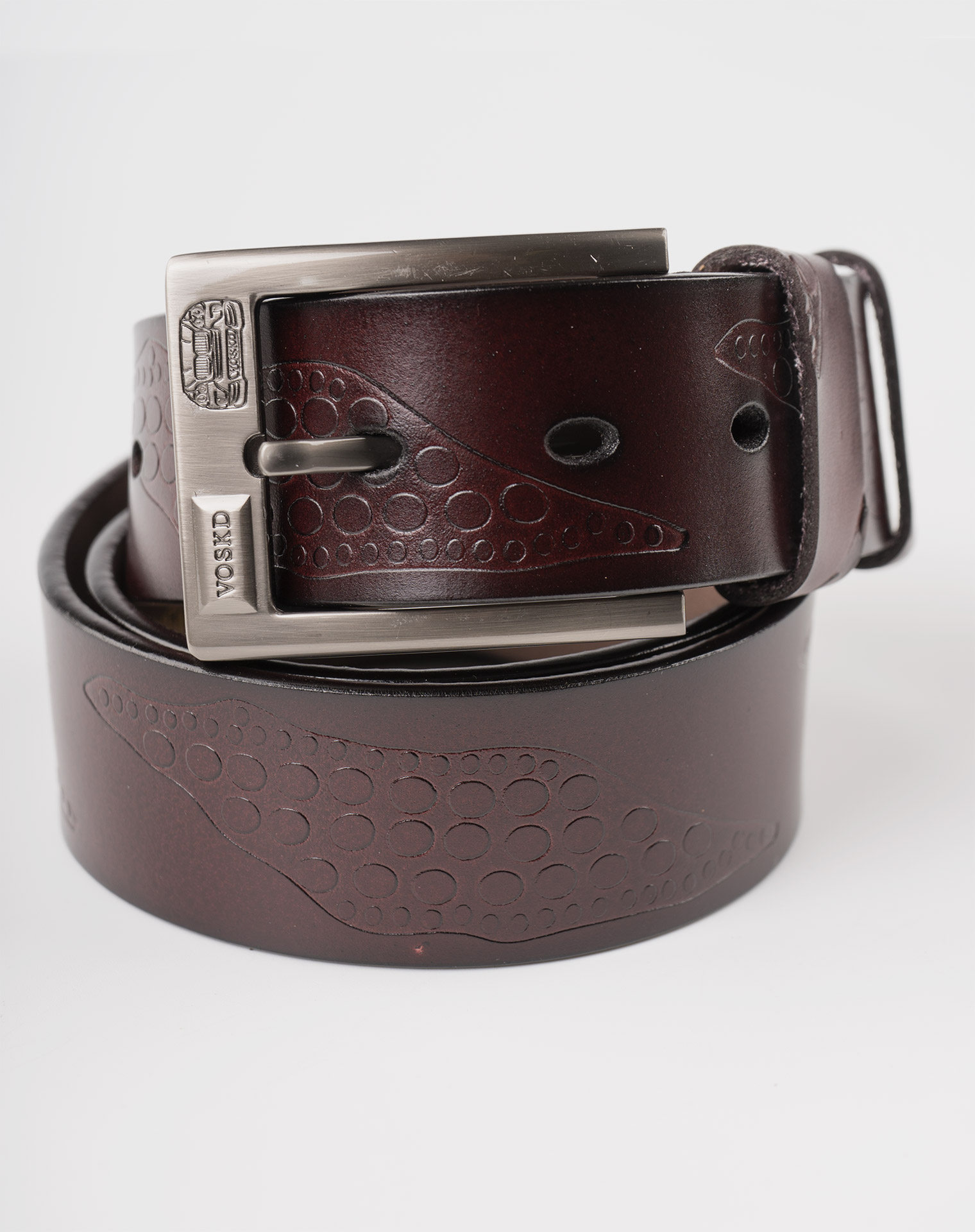 Image 3 of Mens Leather Belts of color Coffee from Noroze Brand