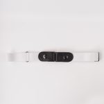 Image 1 of Womens No Buckle Belt of color White from Noroze
