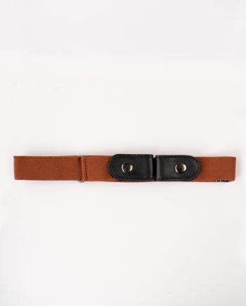 Image 1 of Womens No Buckle Belt of color Brown from Noroze