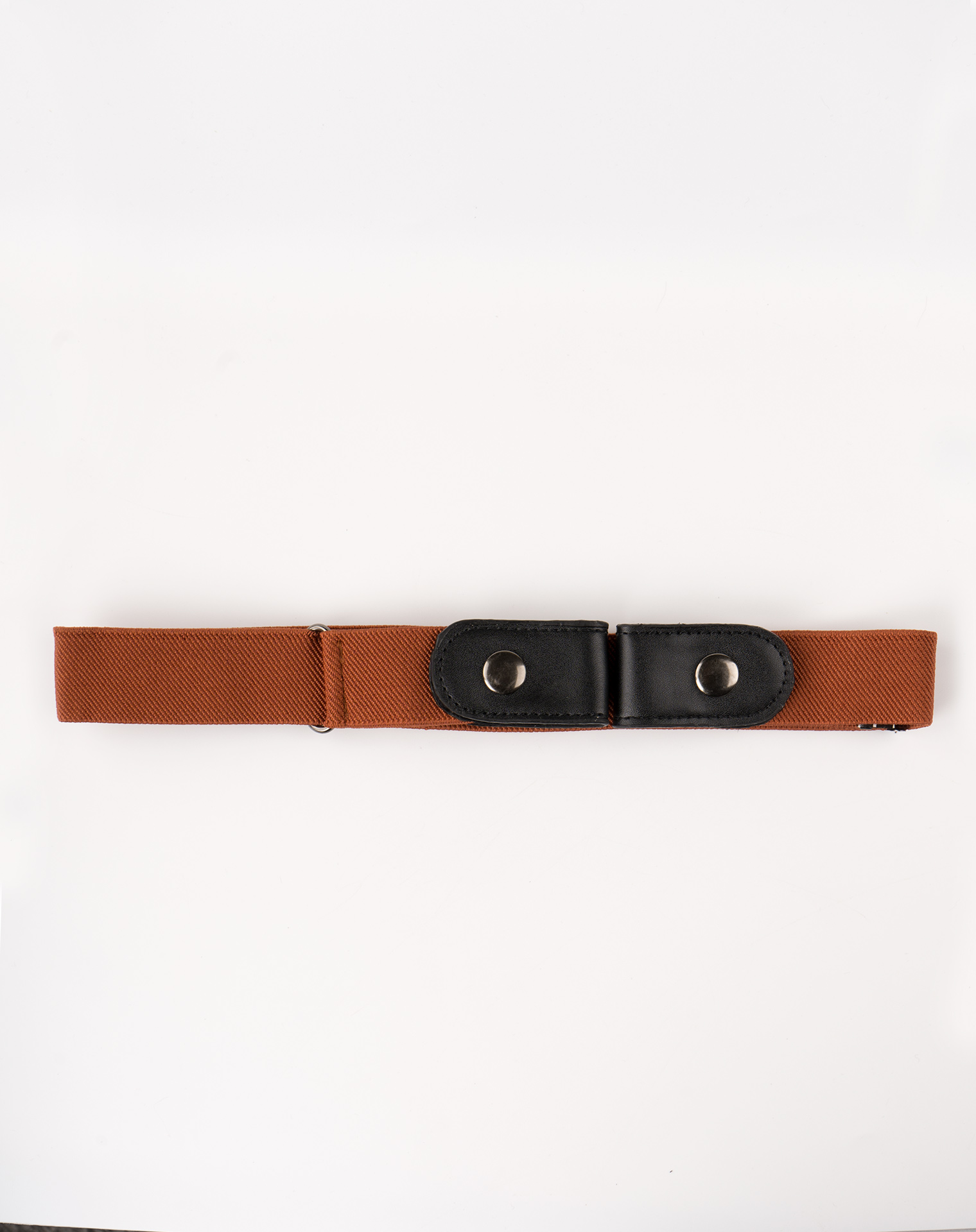 Image 1 of Womens No Buckle Belt of color Brown from Noroze