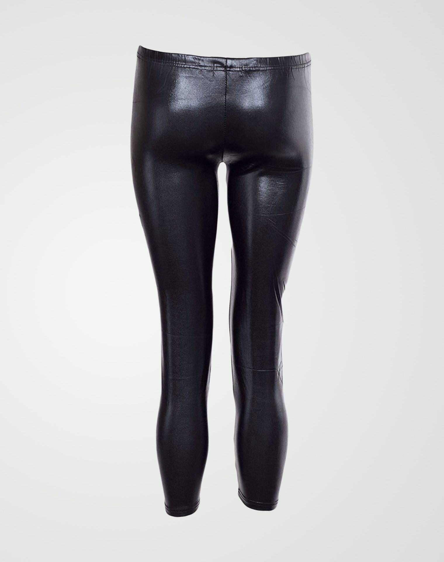 Image 2 of Girls Shiny Party Leggings color Black and sizes 7-8, 9-10, 11-12, 13 from Noroze