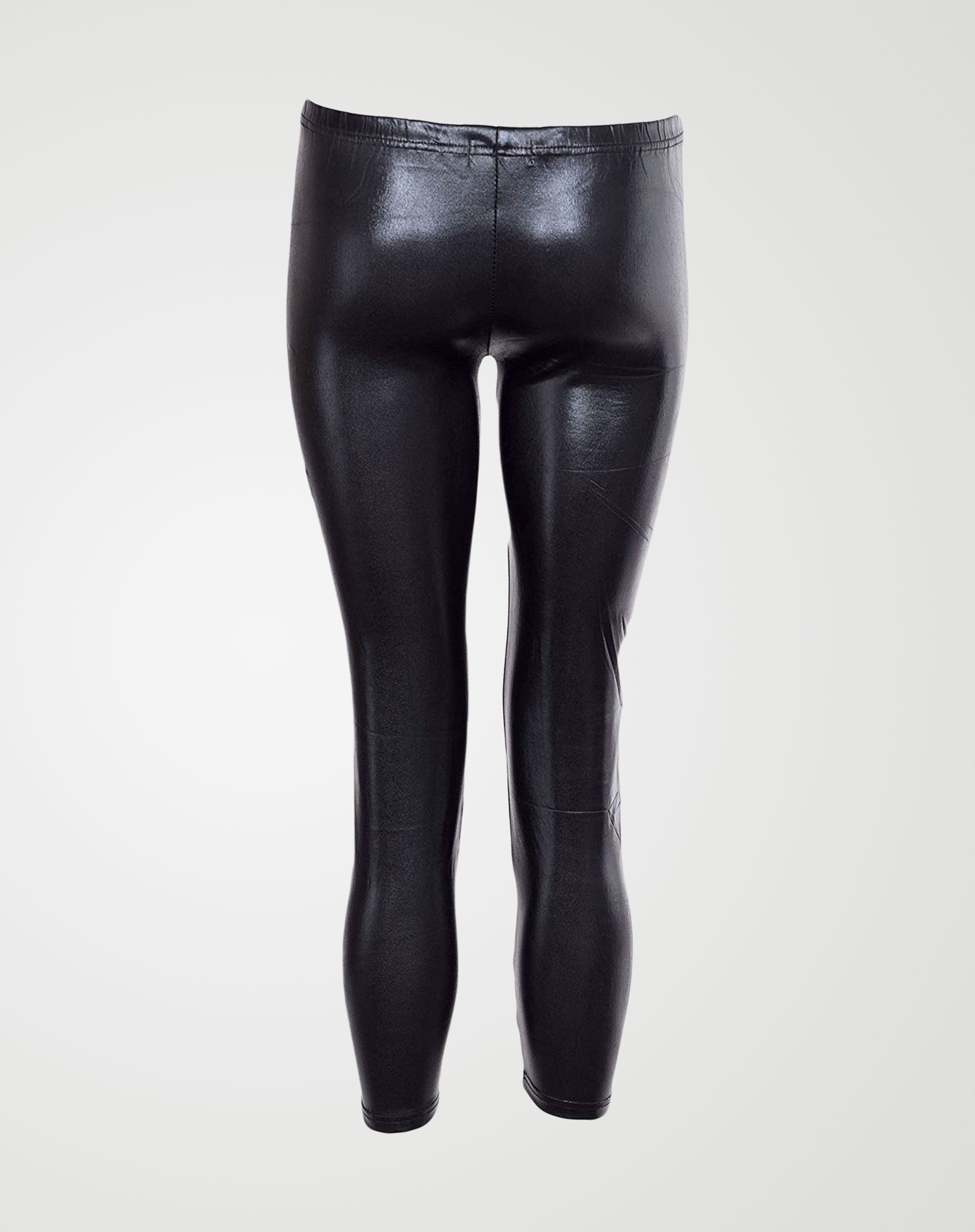 Image 2 of Girls Shiny Party Leggings color Black and sizes 7-8, 9-10, 11-12, 13 from Noroze