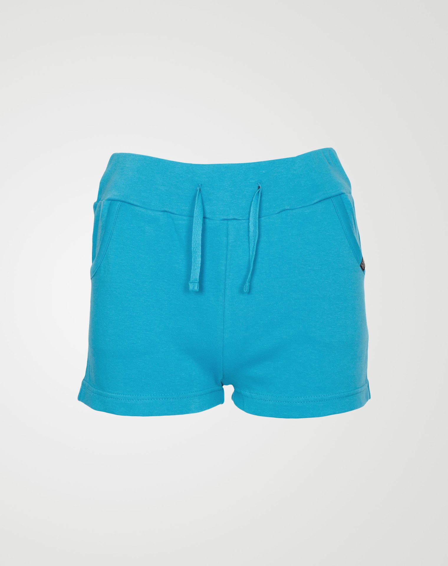 Image 1 of Womens Summer Cotton Shorts color Turquoise and sizes 8, 10, 12, 14, 16, 18, 20 from Noroze
